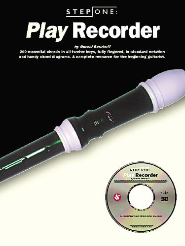 Music Sales Step One: Play Recorder (Book/CD)
