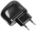 mumbi USB Ladegerät 100V - 240V - Universal USB Netzteil 500mA 5V Output schwarz