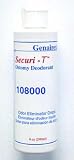GENAIREX Securi-T  Ostomy Deodorant, 8 oz Bottle, Box: 6