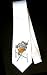 Party Decoration Necktie with track-and-field, sport, vault, pole, rabbit, animal, vaulting