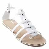 Rampage Randi White sandals