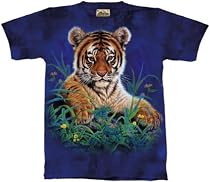 Tiger Cub in Grass T-Shirt, Available in Various Sizes