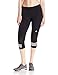 adidas Performance Women's Response 3/4 Tights, Medium, Black/White