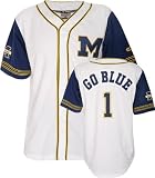 Michigan Wolverines Bull Pen Baseball Jersey