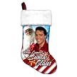 Stocking Elvis Santa Claus - Red