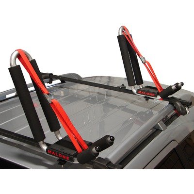 Malone J-Pro 2 J-Style Universal Car Rack Kayak Carrier with Bow and Stern Lines Carries Its Weight in the Field of Kayak Transport
