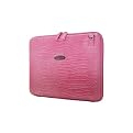 Faux-Croc Portfolio - Pink