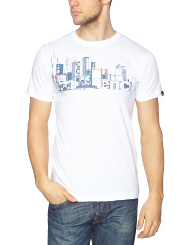 Bench Damen T-Shirt Check City, white, XXL, BMGA2722_WH001 Preisvergleich