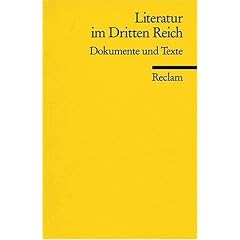 Literatur im Dritten Reich: Texte und Dokumente
