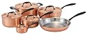BEKA White Heat Collection Range 1001 Copper 11-Piece Set