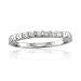 10k White Gold Anniversary Wedding Diamond Ring Band (HI, I, 0.20 carat)
