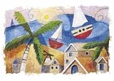 Bahamas by Antonio Cangemi Art Print Poster 27.5 x 19.75