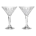 Dublin Crystal Martini Glasses Set of 12