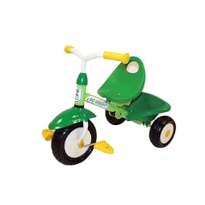 green tricycle for 18 months and older