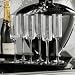 Cheers Champagne Salutation Flutes - Set of 6