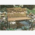 Outdoor Living : Jack Post Country Garden Hi-Back Glider with Trays and Matte Green Frame