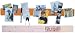 Magnetic Strip Bulletin Board in White