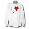 I Love Mu� Long Sleeve T-shirt
