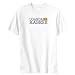 T-Shirt White Elegant Flag 