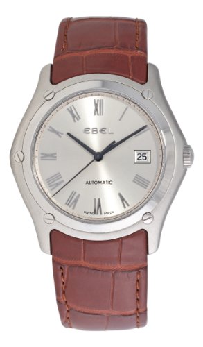 Ebel Men's 9120F51/6235134 Classic Silver Roman Numeral Dial Watch