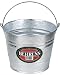 Tools & Hardware : Behrens #1205 5QT Galvanized Standard Pail