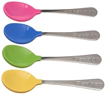 NUK Gerber BPA Free Graduates Soft Bite Toddler Spoon, 4 Pack, Colors May Vary
From NUK
