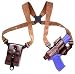 Galco Jackass Rig Shoulder System for Glock 17, 22, 31 (Havana, Right-hand)