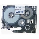 Electronics : Brother 3/4 Inch x 26.2 Feet Blue on White for P-Touch (TZ243)