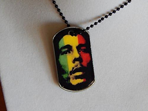 Bob Marley - Jamaica 2 - Dog Tag Necklace