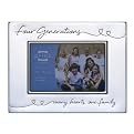 Four Generations Metal Frame - Silver (6x4")