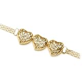 Aloha Heart Bracelet in 14K Yellow Gold - Small