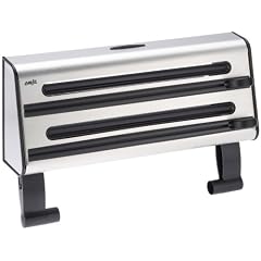 EMSA CONTURA 504180 3-fach Schneidabroller, Edelstahl