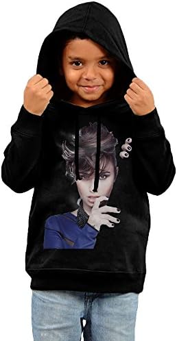 Pappu Children's Casual Hooded Demi Lovato7 Size 3 Toddler Black