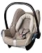 Maxi-Cosi 61701471 - Cabriofix Warm Sand Autokindersitz ECE Klasse 0+ ab der Geburt bis ca. 15 Monate (0 - ca. 13 kg)