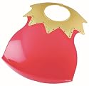 Grobag® Thermobaby Feeding Time - Plastic Bib - Harlequin Pink