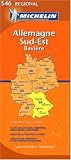 Michelin Germany Southeast: Bayern (Michelin Map)