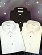Latest MicroFibre - Laydown Collar Tuxedo Shirt, Choice of Colors!