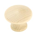 Amerock Unfinished Wood Knobs 4-pk.- Birch(1.25