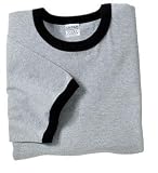 Gildan Ultra Cotton - Ringer T-Shirt Sport Grey-2XL