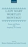 Essays and poems ; and, Simplicity : a comedy