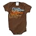 Diaper Dude One Piece Blue Guitar, Brown