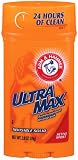 Arm & Hammer Ultramax Deodorant Antiperspirant Invisible Solid Wide Stick, Active Sport, 2.8 oz (Pack of 6)