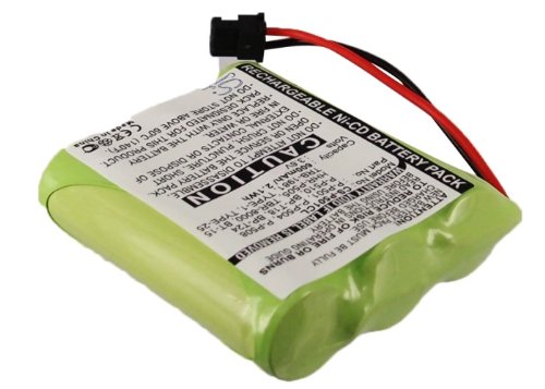 Battery2go Rechargeable Battery 700mAh For Panasonic 960-1497, ET-3512, CL-405, SG-1981, 43-1704, ET-688, FT-5410