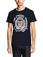Vinson Polo Club Camiseta Manga Corta Cert (Negro)