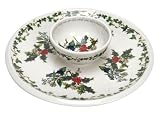 Portmeirion Holly and Ivy Chip and Dip