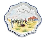 Handmade Autumn Plate from Italy