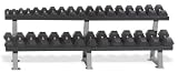 Hampton Fitness 2.5 - 50 lbs 16 Pair Dura-Bell Dumbbell Set