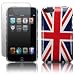 IPOD TOUCH 3RD GENERATION BACK COVER CASE UNION JACK 8GB 16GB 32GB 64GB WITH SCREEN PROTECTOR PART OF THE QUBITS ACCESSORIES RANGE