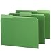 Pendaflex 421013BGR Pendaflex Interior File Folders, 1/3 Cut, Top Tab, Ltr, Bright Green, 100/Box