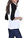 HuHot Cotton Crew Neck 3/4 Sleeve Jersey Shirt Baseball Tee Raglan T-Shirts